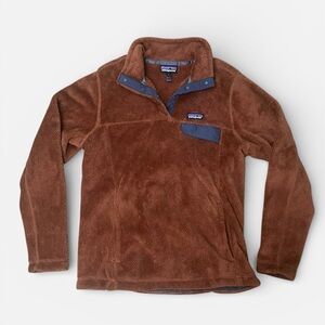 Patagonia Women's Re-Tool Half-Snap
Pullover in Brown!Large